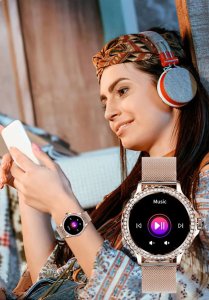 Smartwatch Rubicon Zegarek SMARTWATCH na Komunię Rubicon RNCF19 silver 8