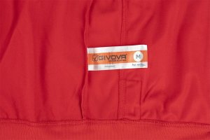Givova Dres treningowy piłkarski komplet bluza spodnie Givova Tuta Visa Triacetato czerwono-czarny TR018 1210 M 6