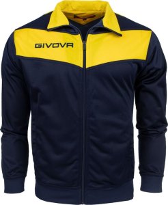 Givova Dres treningowy piłkarski komplet bluza spodnie Givova Tuta Visa Triacetato granatowo-żółty TR018 0407 S 2
