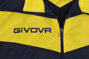 Givova Dres treningowy piłkarski komplet bluza spodnie Givova Tuta Visa Triacetato granatowo-żółty TR018 0407 S 3