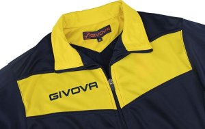 Givova Dres treningowy piłkarski komplet bluza spodnie Givova Tuta Visa Triacetato granatowo-żółty TR018 0407 S 4