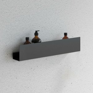 Rea Półka łazienkowa prysznicowa SF04 60cm czarny mat 6