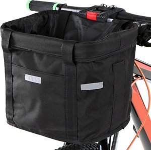 Verk Large bicycle basket metal bicycle basket click on handlebars roomy 1