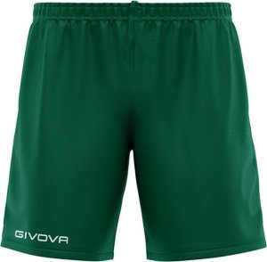 Givova Spodenki krótkie treningowe piłkarskie Givova Capo zielone P018 0013 M 1