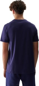 4f T-shirt męski 4F Koszulka regular z nadrukiem granatowy XXXL 3