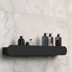 Rea Półka łazienkowa prysznicowa SF03 60cm czarny mat 2