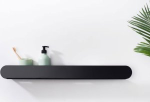Rea Półka łazienkowa prysznicowa SF03 60cm czarny mat 5