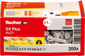 Sourcing University pin SX Plus 4x20 mm, 200 pcs. 4