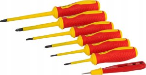 Corona Set of screwdrivers. electric 6 pcs + tester 1