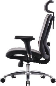 Krzesło biurowe Angel kalistO Grafitowe 2