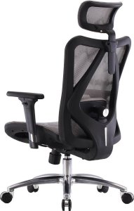 Krzesło biurowe Angel kalistO Grafitowe 3