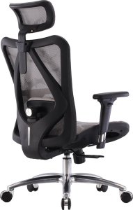 Krzesło biurowe Angel kalistO Grafitowe 5