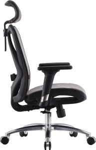 Krzesło biurowe Angel kalistO Grafitowe 6