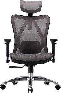 Krzesło biurowe Angel kalistO Grafitowe 8