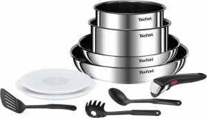 Patelnia Tefal Zestaw Patelni Tefal Emotion L897AS Stal nierdzewna 1