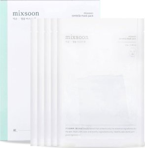 Mixsoon Mixsoon Maski łagodzące z Wąkrotką Centella Mask Pack - 5 sztuk 1