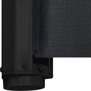 vidaXL vidaXL Rozsuwana bramka dla zwierząt, czarna, 82,5x125 cm 7