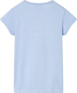 vidaXL Koszulka dziecięca, niebieska, 92 2