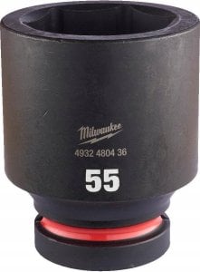 Milwaukee MILWAUKEE IMPACT SOCKET. 1" 55mm LONG 1