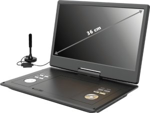 Odtwarzacz DVD Reflexion Reflexion DVD1424 portabler DVD-Player 14'' Display 2