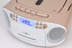 Radioodtwarzacz Reflexion RCR2260DAB Boombox biały/różowy 4