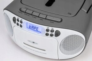 Radioodtwarzacz Reflexion Reflexion RCR2260 Boombox weiß/grau 6