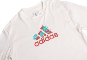 Adidas Koszulka damska Flower Pack Badge of Sport biała IT1421 L 4