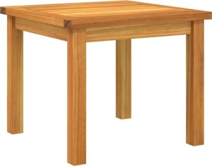 vidaXL 3-częściowy zestaw mebli bistro, czarny, rattan PE i drewno akacjowe 5