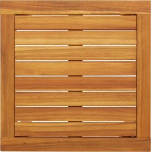 vidaXL 3-częściowy zestaw mebli bistro, czarny, rattan PE i drewno akacjowe 6