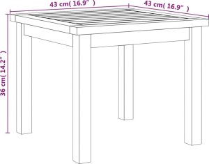 vidaXL 3-częściowy zestaw mebli bistro, beżowy, rattan PE i drewno akacjowe 11