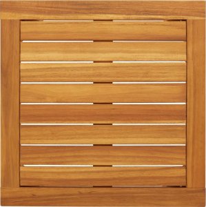 vidaXL 3-częściowy zestaw mebli bistro, beżowy, rattan PE i drewno akacjowe 6