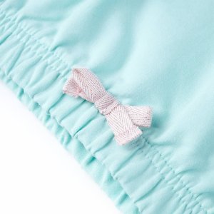 vidaXL Bluza dziecięca z kapturem, błękitna, 140 5