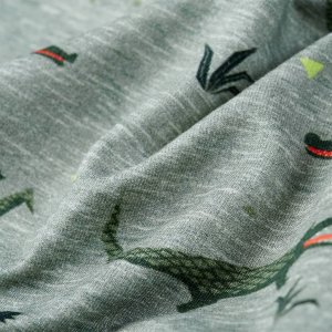 vidaXL Bluza dziecięca, jasne khaki melanżowe, 104 7