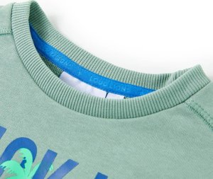 vidaXL Bluza dziecięca, jasne khaki, 128 3