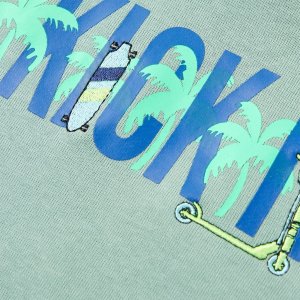 vidaXL Bluza dziecięca, jasne khaki, 140 4