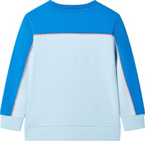 vidaXL Bluza dziecięca, jasnoniebieski i jaskrawoniebieski, 140 2