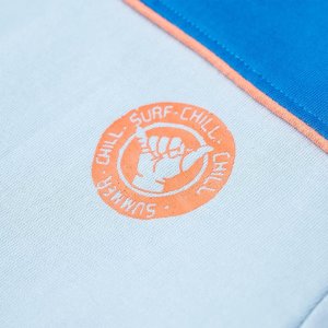 vidaXL Bluza dziecięca, jasnoniebieski i jaskrawoniebieski, 128 4