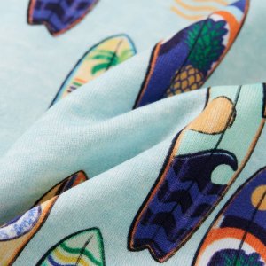 vidaXL Bluza dziecięca, jasnoniebieski melanż, 140 7