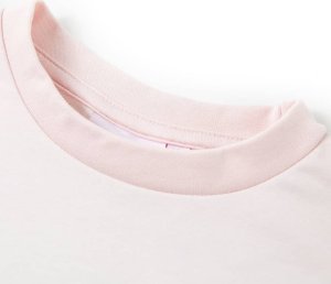vidaXL Bluza dziecięca, jasnoróżowa, 128 3
