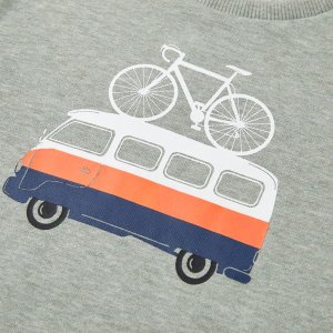 vidaXL Bluza dziecięca, jasny melanż khaki, 92 4