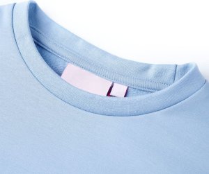 vidaXL Bluza dziecięca, niebieska, 104 3
