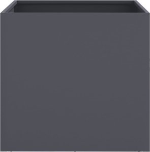 vidaXL Donica, antracytowa, 42x40x39 cm, stal walcowana na zimno 4