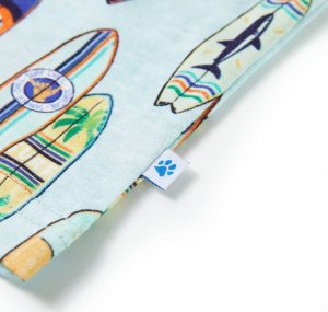 vidaXL Dziecięca koszulka bez rękawów, jasnoniebieski melanż, 104 6