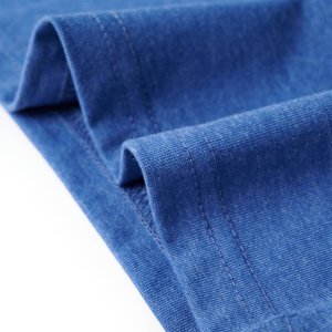 vidaXL Dziecięca koszulka bez rękawów, niebieski melanż, 104 4