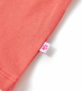 vidaXL Dziecięca koszulka na ramiączkach, koralowa, 140 8