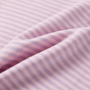 vidaXL Koszulka dziecięca z falbankowymi rękawkami, liliowa, 116 7