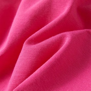 vidaXL Koszulka dziecięca z krótkimi rękawami, ciemnoróżowa, 140 7