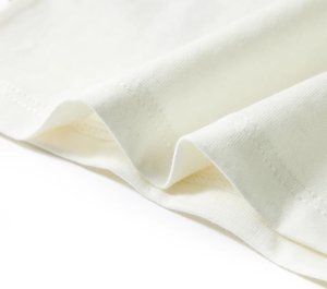 vidaXL Koszulka dziecięca z krótkimi rękawami, ecru, 104 6