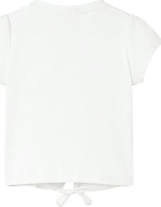 vidaXL Koszulka dziecięca z krótkimi rękawami, ecru, 104 2
