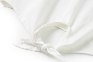 vidaXL Koszulka dziecięca z krótkimi rękawami, ecru, 104 6